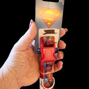 DC Comics Blue and Black Pet Collar